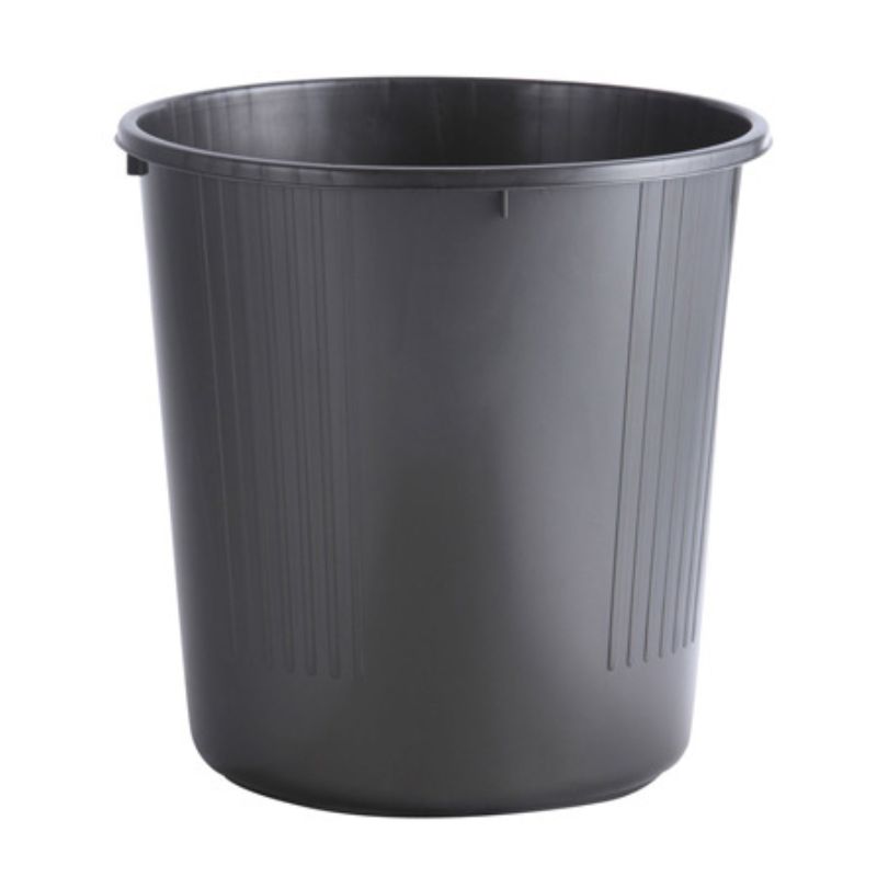 CORBEILLE ECOLINE 14L GRIS ANTHRACITE