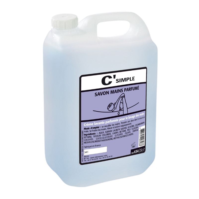 SAVON MAIN PARFUME C'SIMPLE BD 5L